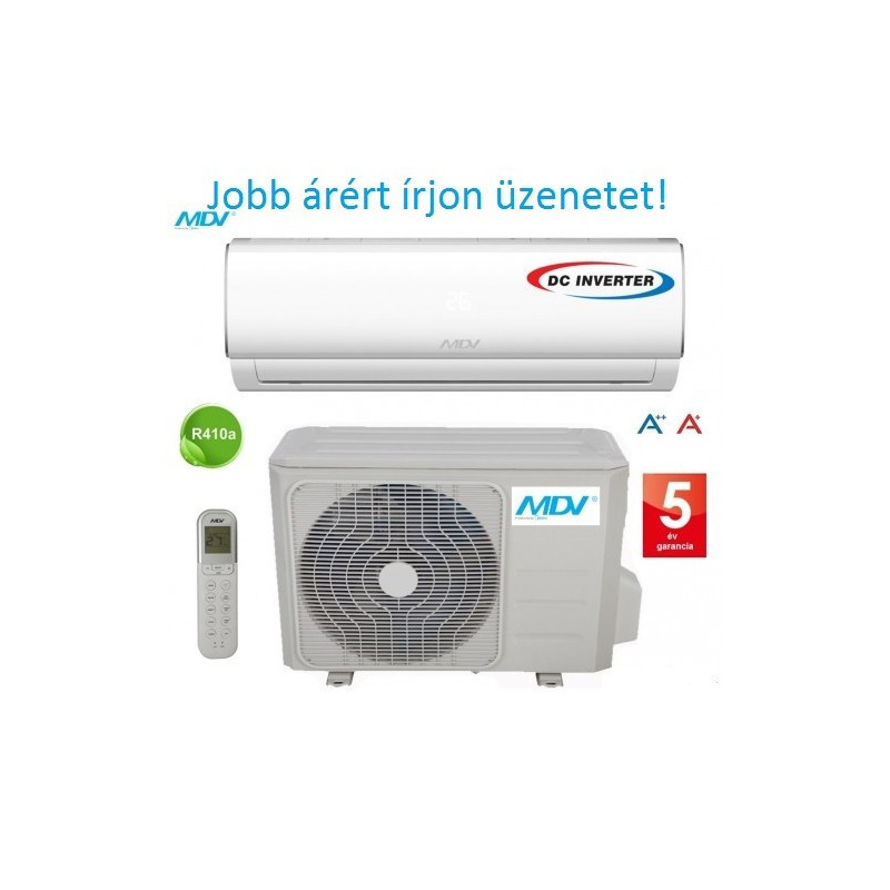 MDV RAF-053A-SP oldalfali split (5,3 kW)