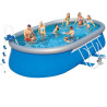 Bestway Cordoba ovális családi medence szett 488 x 305 x 107 cm