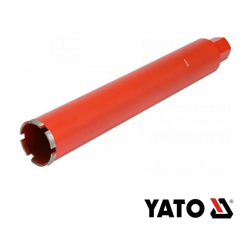 YATO YT-60373 52mm-es száraz, nedves gyémánt fúrókorona vasbetonhoz is!